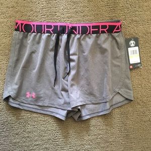 Under armour grey shorts